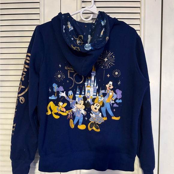 Disney Navy Blue Apparel with Gold Accents - Picture 2 of 3